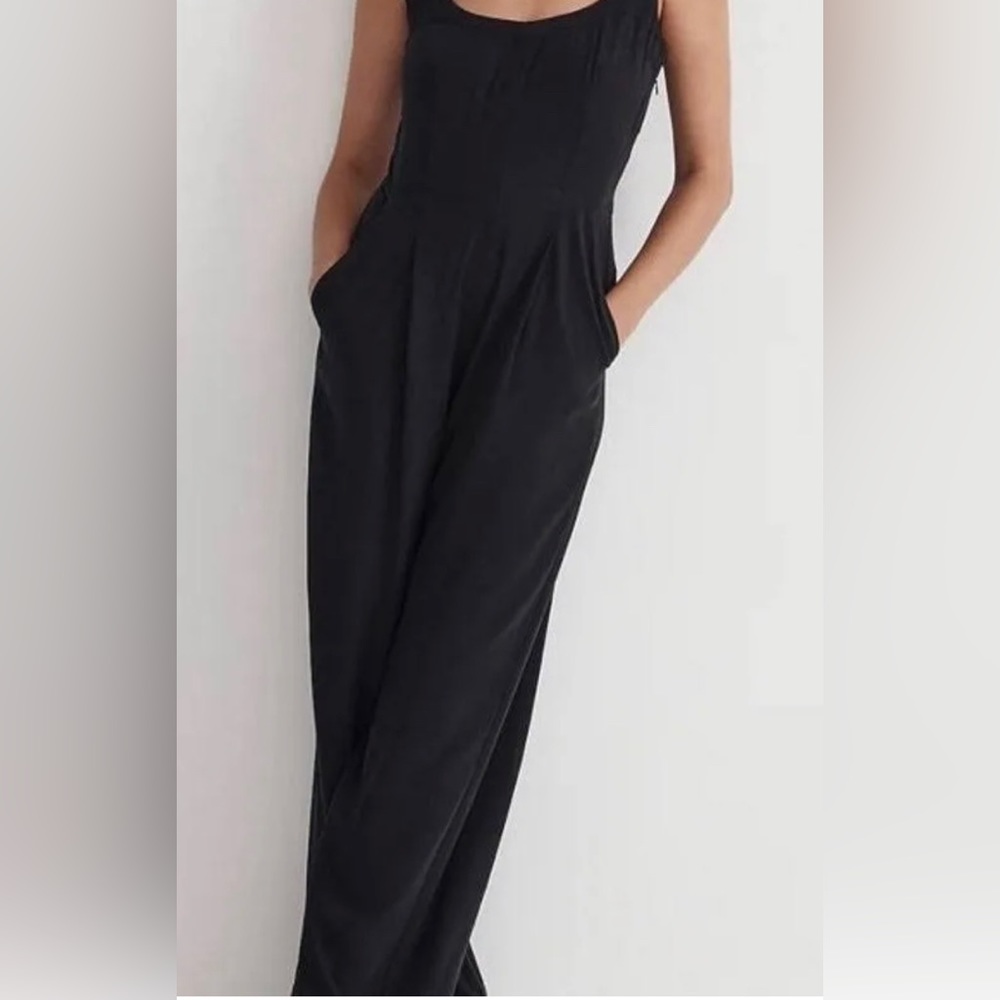 Madewell oversized wide leg Jumpsuit - Picture 1 of 10